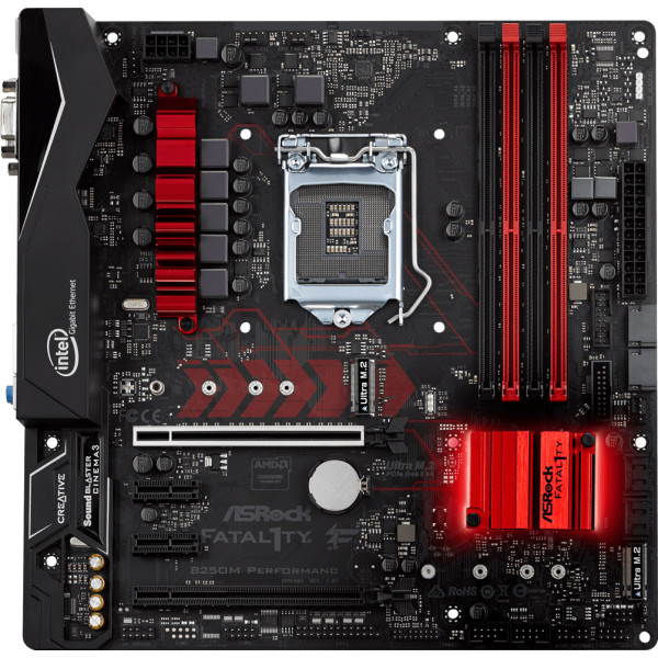 

Материнская плата ASRock FATAL1TY B250M PERFORMANCE