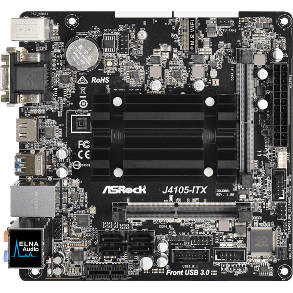 

Материнская плата ASRock J4105-ITX