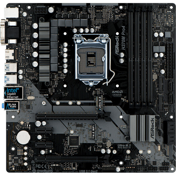 

ASRock H370M Pro4 Socket 1151