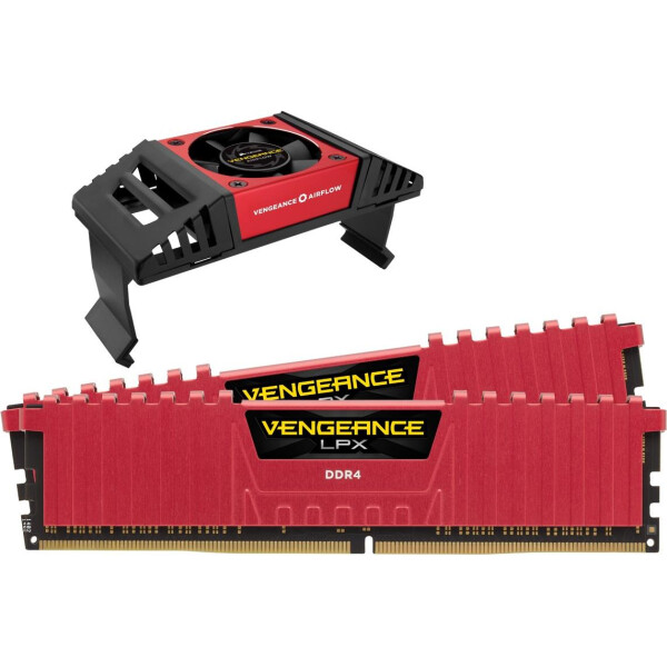 

Corsair 16 GB (2x8GB) DDR4 3600 MHz Vengeance LPX Red (CMK16GX4M2B3600C18R)