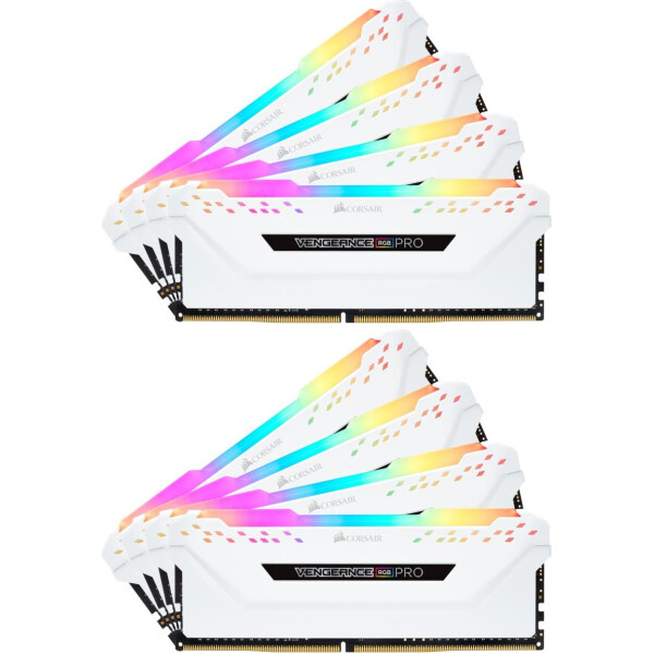 

Corsair 64GB 3200MHz Vengeance RGB PRO White CL16 (8x8GB) (CMW64GX4M8C3200C16W)