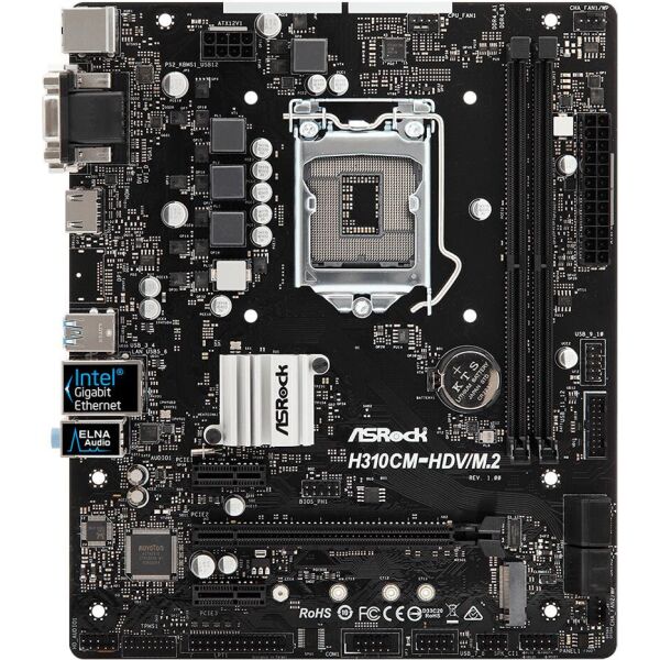 

Материнская плата ASRock H310CM-HDV/M.2