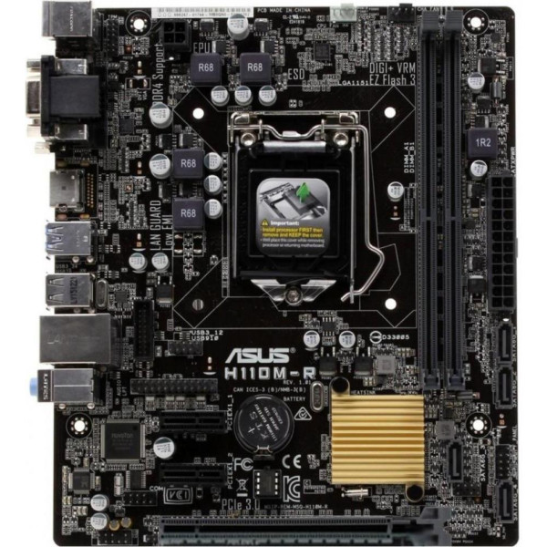 

Материнская плата ASUS H110M-R/C/SI