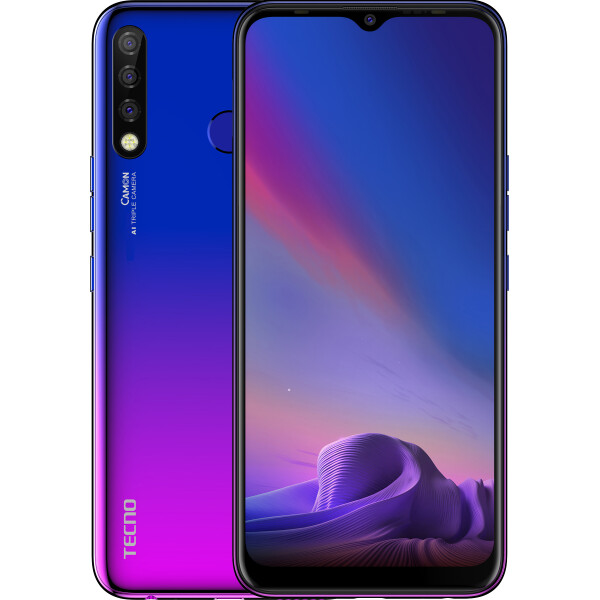 

Tecno Camon 12 CC7 Dawn Blue