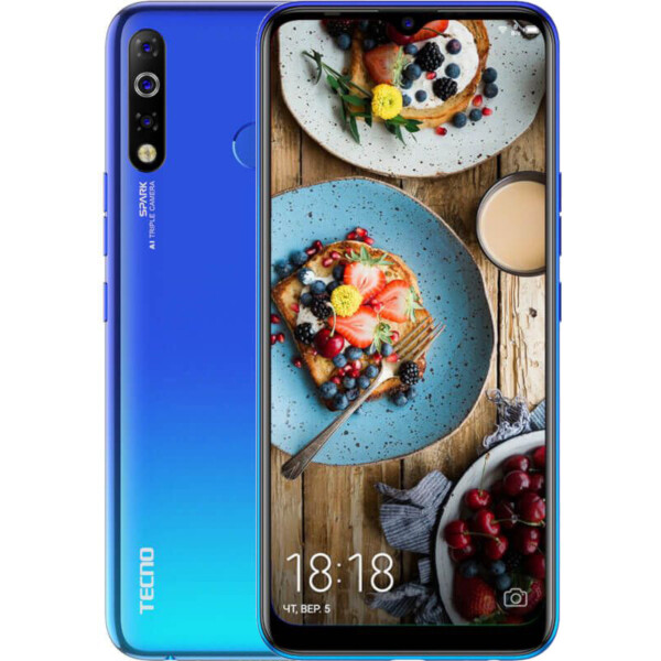 

TECNO SPARK 4 3/32GB VacationBlue