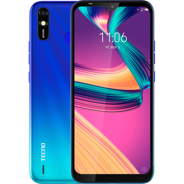 

Tecno Spark 4Lite 2/32GB Vacation Blue