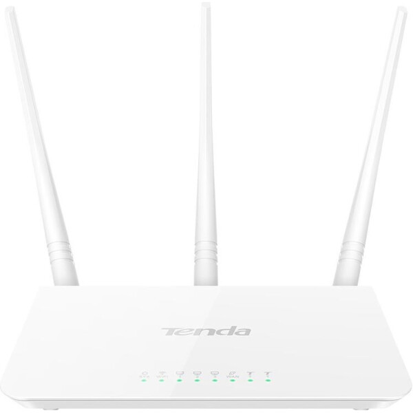 

Wi-Fi роутер Tenda F3 (N300, 1*Wan, 3*Lan, 3 антенны по 5дБи)