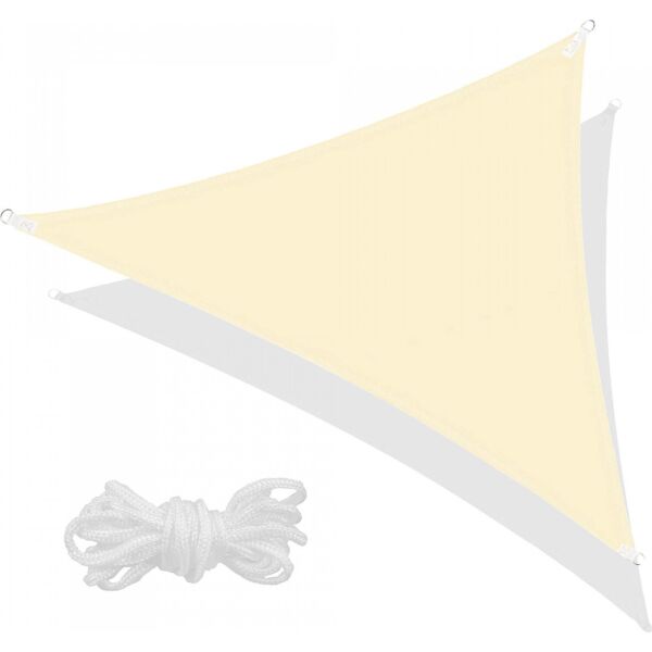 

Тент-парус теневой для дома, сада и туризма Springos 3 x 3 x 3 м SN1016 Light Yellow