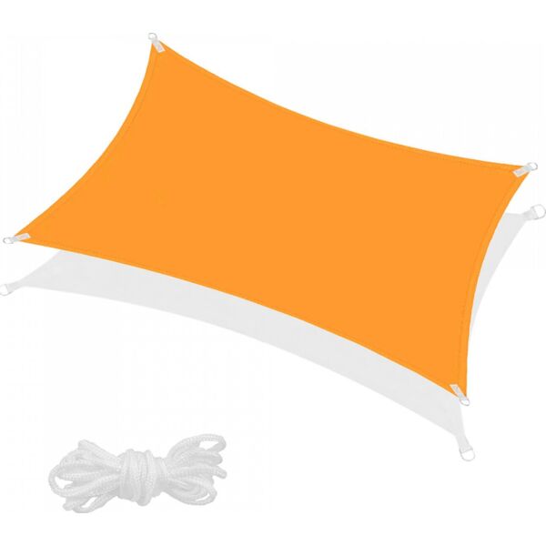 

Тент-парус теневой для дома, сада и туризма Springos 4 x 2 м SN1039 Orange