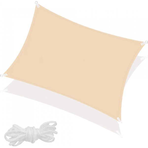 

Тент-парус теневой для дома, сада и туризма Springos 4 x 3 м SN1034 Beige
