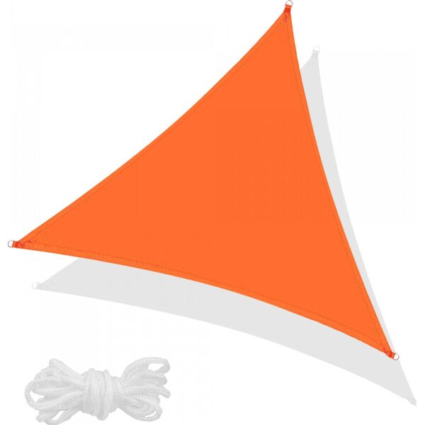 

Тент-парус теневой для дома, сада и туризма Springos 5 x 5 x 5 м SN0015 Flame Orange
