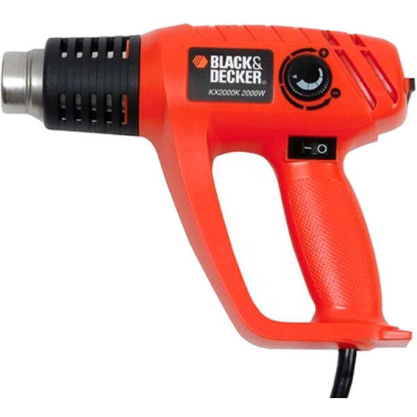 

Строительный фен Black + Decker, мощность 2000 Вт KX2000K
