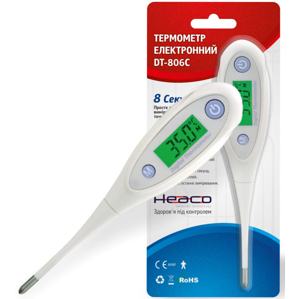 

Термометр электронный Heaco