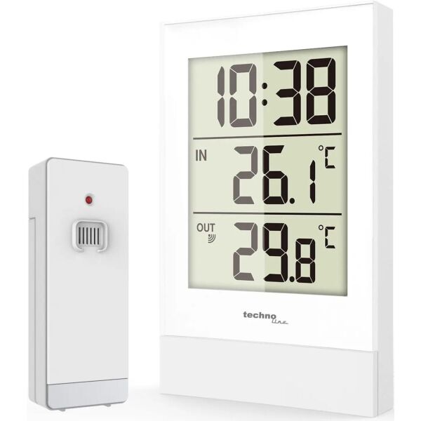 

Термометр Technoline WS9178 White/Silver (DAS301332)