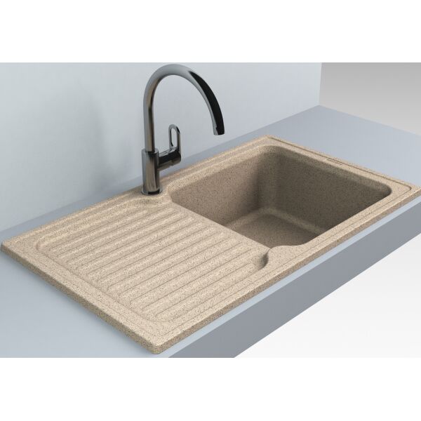 

Кухонная мойка MIRAGGIO Orlean 870х505х200 terra