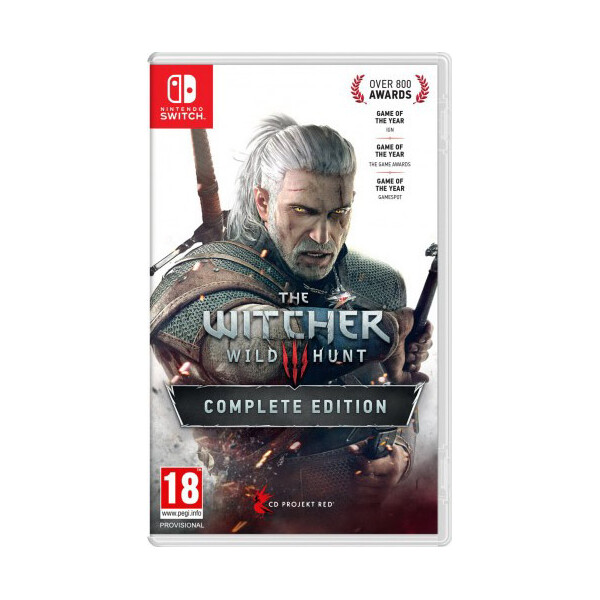 

Картридж с игрой для Nintendo Switch The Witcher 3: Wild Hunt Complete Edition