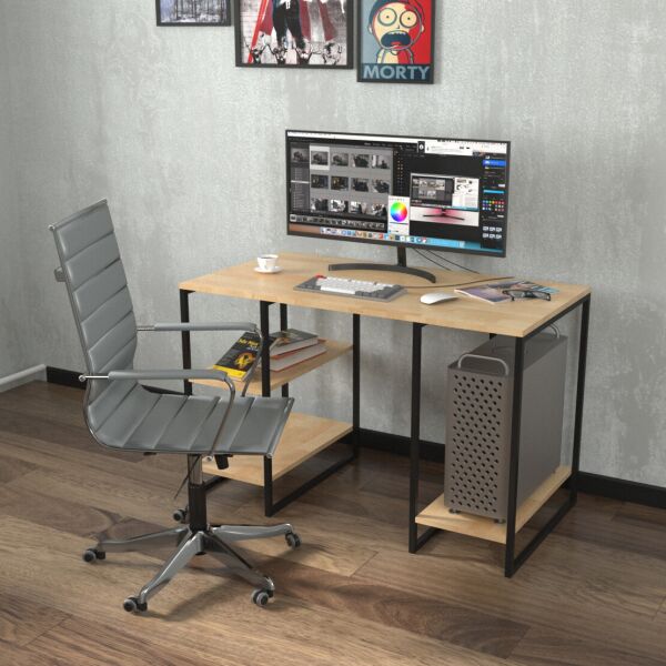 

Стол компьютерный разборной MWF Theseus Soft PC 120x60 мм сосна