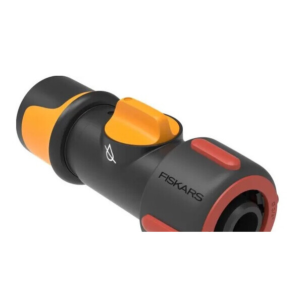 

Соединитель Fiskars 19 мм с механизмом включения / выключения (1027087)