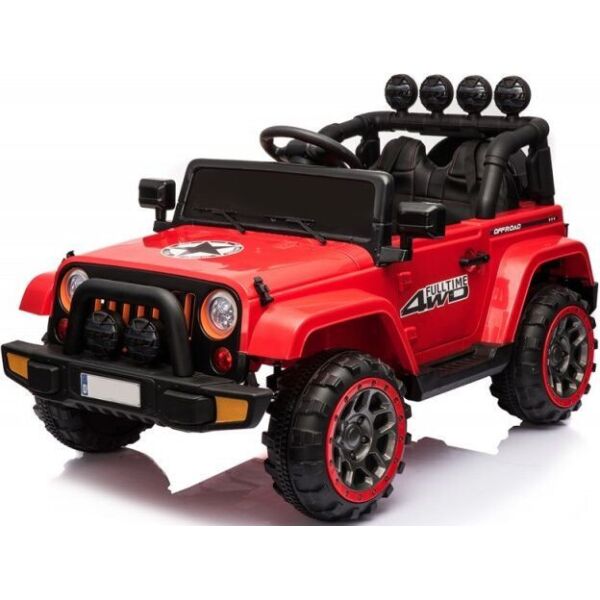 

Электромобиль-джип Car4Kids T-7833 на радиоуправлении и с МР3 + 2 мотора по 30 Вт Красный