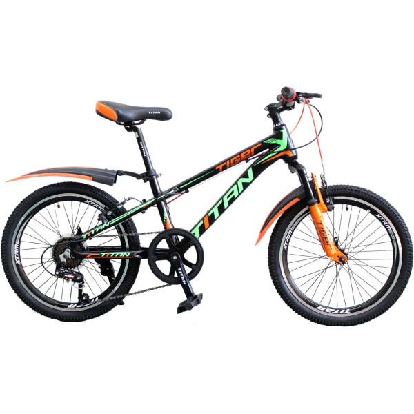 

Titan Tiger 20" 10" black-orange-green (20TWAL19-240) 2020