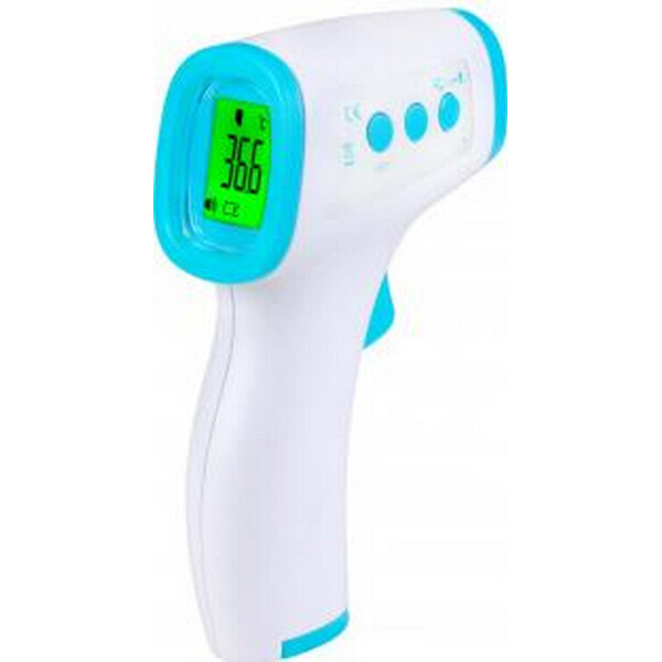 

Термометр беcконтактный инфракрасный Alfa health T E-100 white-blue