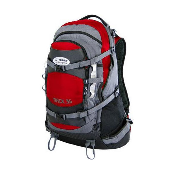 

Рюкзак Terra Incognita Tirol 35 red/gray