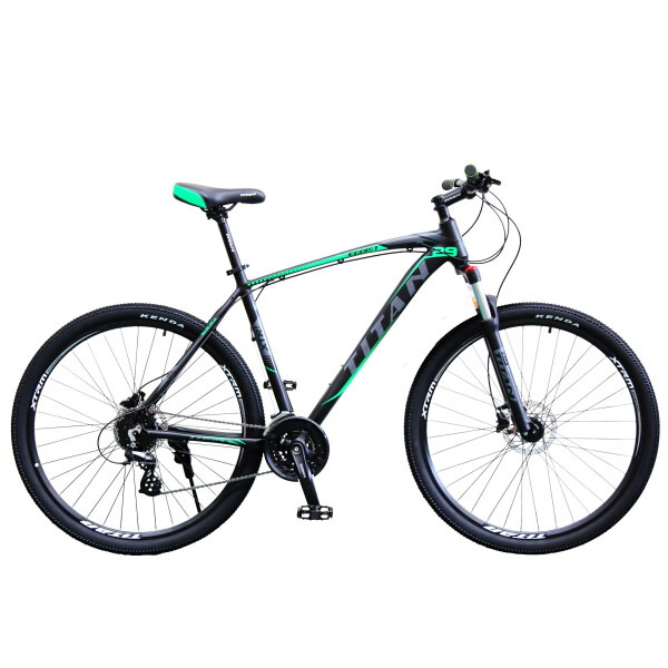 

Велосипед Titan Egoist 29" 21" black-green (29TWAL19-347) 2020
