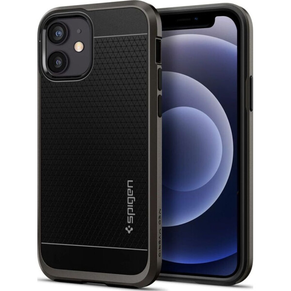 

Чехол Spigen Neo Hybrid Gunmetal для iPhone 12/12 Pro