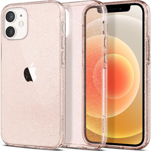 

Чехол Spigen Liquid Crystal Glitter Rose Quartz для iPhone 12 mini