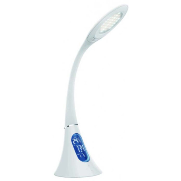 

Настольная лампа Luxel 220-240V 10W (белый)+LCD-экран (TL-03W)