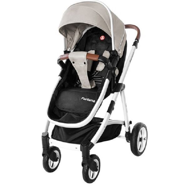 

Коляска универсальная Carrello Fortuna CRL-9001/1 Peanut Beige 2 в 1