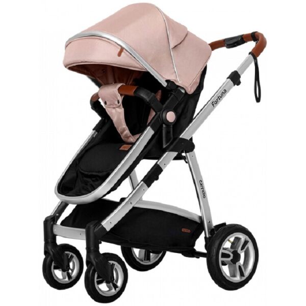 

Коляска универсальная Carrello Fortuna CRL-9001/1 Coral Pink 2 в 1