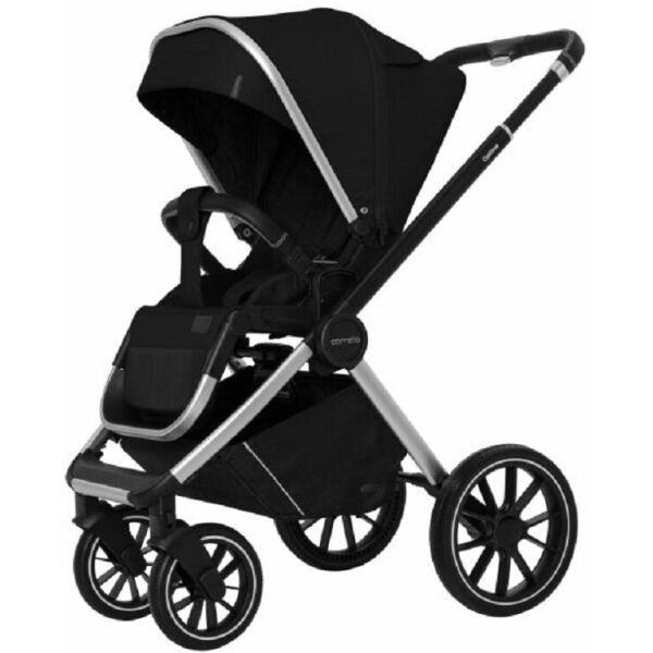 

Коляска универсальная Carrello Optima CRL-6504 (3 в 1) Len Leather Black