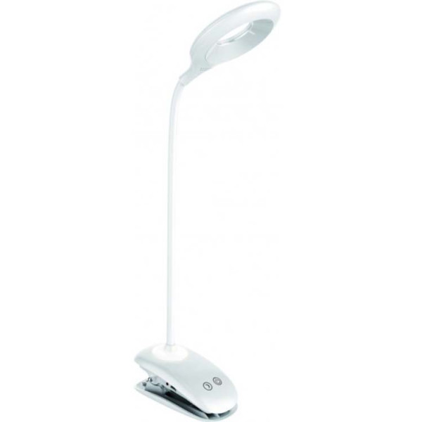 

Настольная лампа Luxel 6W IP20 (белый)+USB,(TLC-04W)