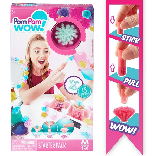 

Декорирование Pom Pom Wow! Модница (45 помпонов, 7 цветов) (48525-PPW)