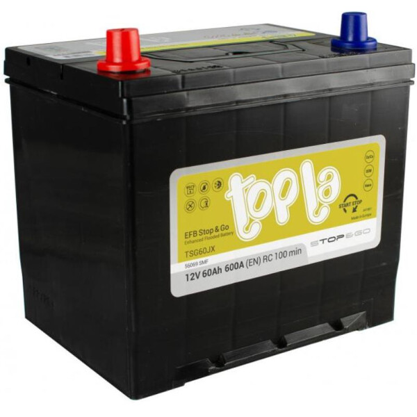 

Topla 60 Ah/12V Topla EFB JIS (1) (112160)