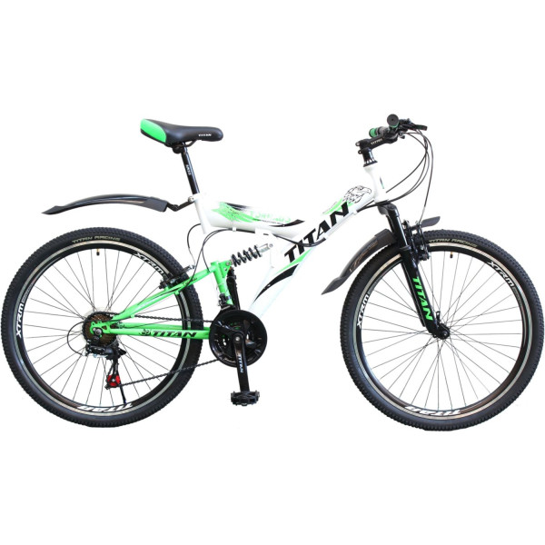 

Titan Tornado 26" 18" white-black-green (26TWD18-79-1) 2020