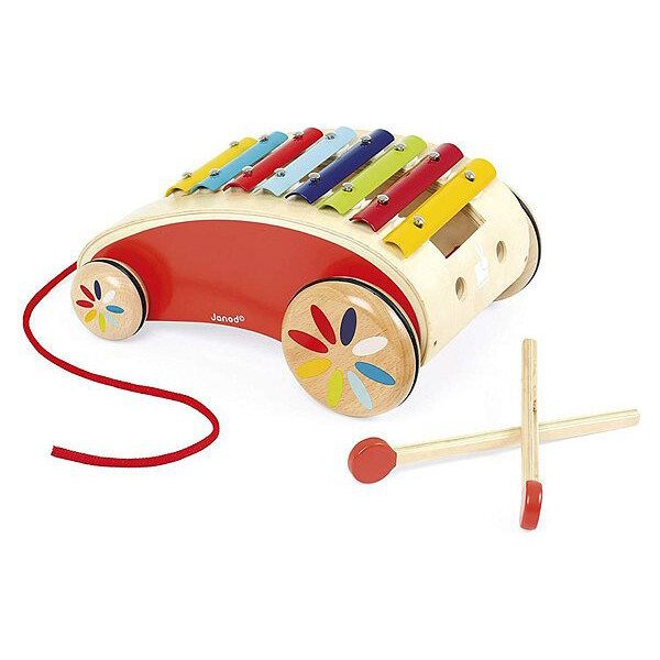 

Игрушка-каталка Janod Ксилофон J05380