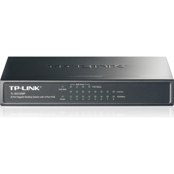 

Коммутатор TP-LINK TL-SG1008P