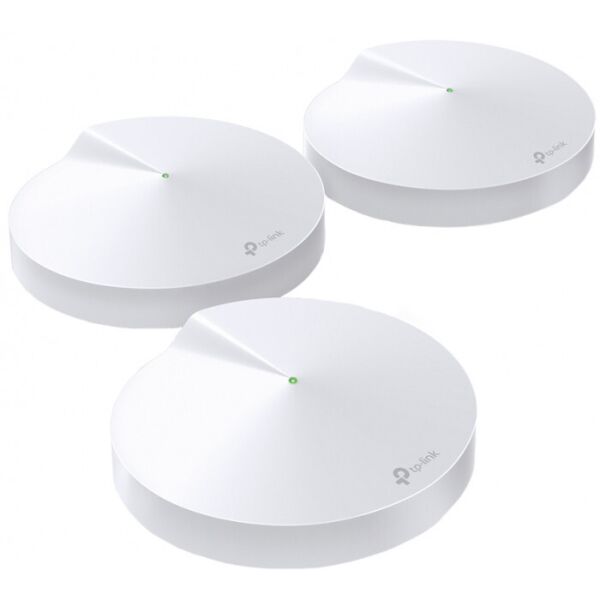 

Mesh система TP-Link DECO M5 (AC1300, 2xGE LAN/WAN, Bluetooth, MESH, MU-MIMO, 4 антенны, 3-pack)