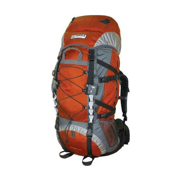 

Рюкзак Terra Incognita Trial 55 orange/gray