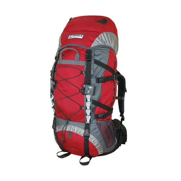 

Рюкзак Terra Incognita Trial 75 red/gray