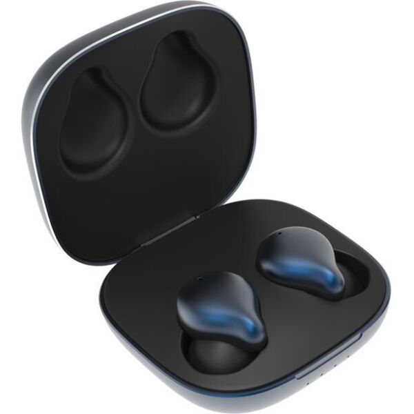 

Беспроводные Bluetooth наушники Earbuds M20 в металлическом кейсе (Синий)