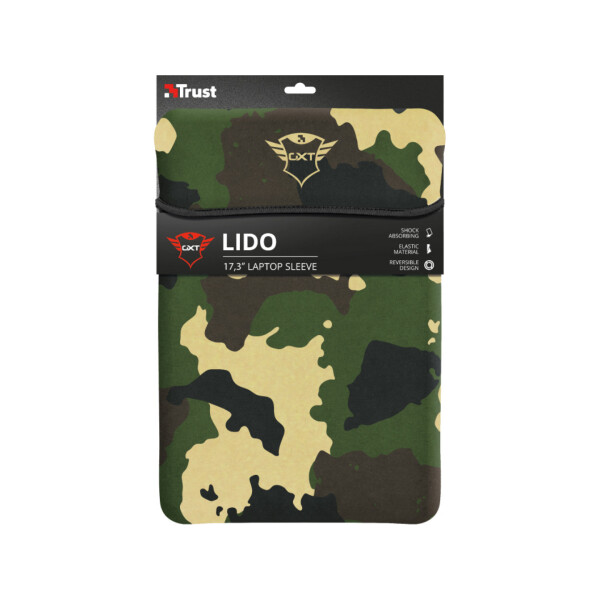 

Сумка для ноутбука 17" Trust GXT 1244C Lido Sleeve Jungle Camo (23246)