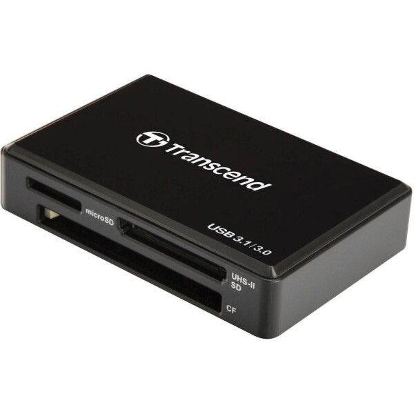 

Картридер USB-C Transcend Black (TS-RDC8K2)