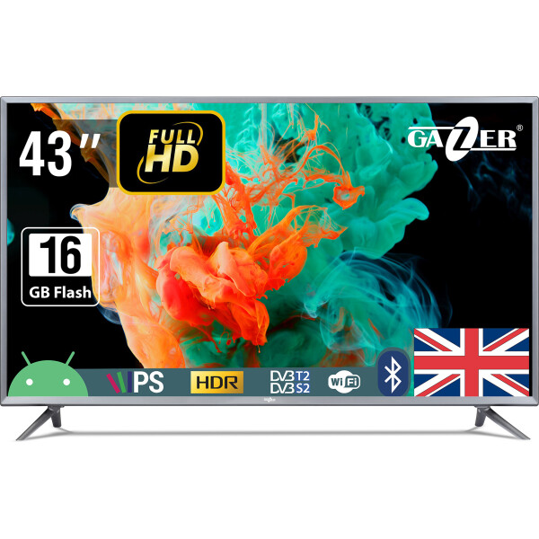 

43" Gazer TV43-FS2G Smart TV Grafit
