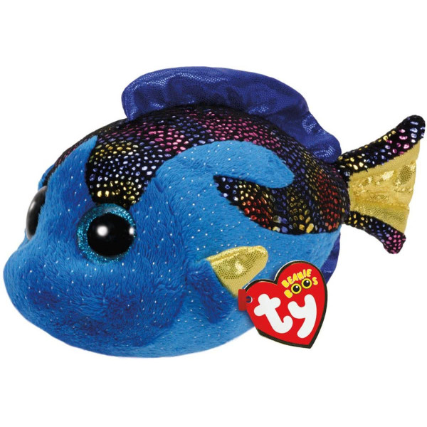 

Мягкая игрушка TY Toys Beanie Boo"s Синяя рыбка Aqua 15см