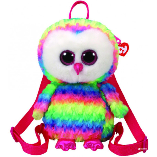 

Мягкая игрушка - рюкзак TY Toys Сова Owen