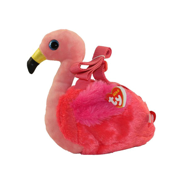 

Мягкая игрушка-сумка TY Toys Gear Фламинго Gilda