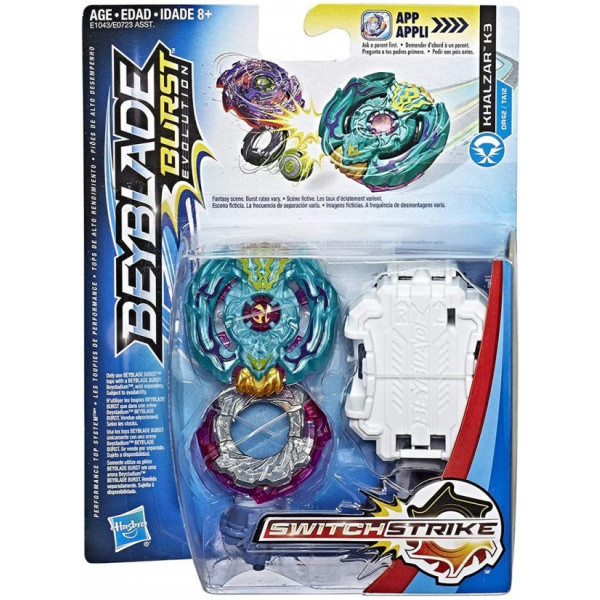 

Игровой набор Hasbro Beyblade Bey Switchstrike Khalzar K3 (E0723_E1043)